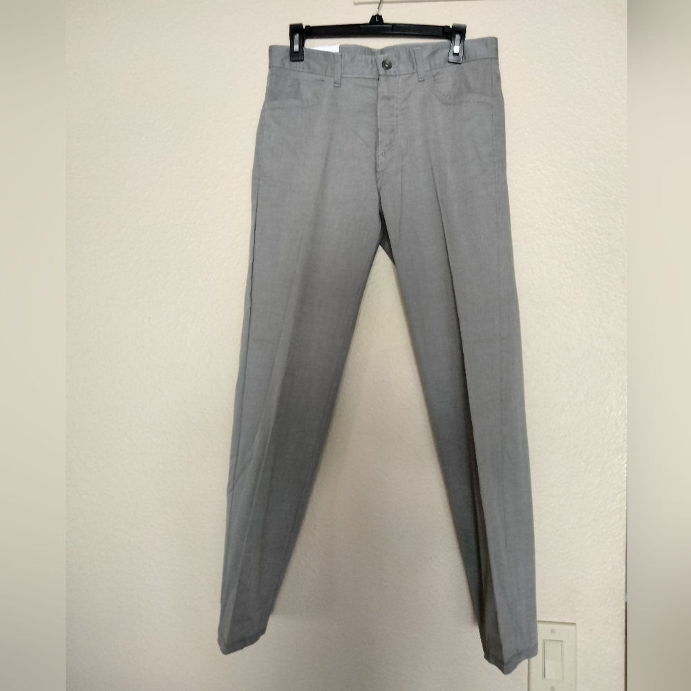 Calvin Klein Men's Light Gray Dress Pants